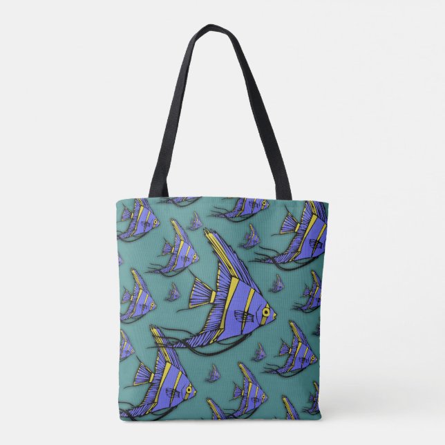 Tote Bag Poisson-ange #2 (Dos)