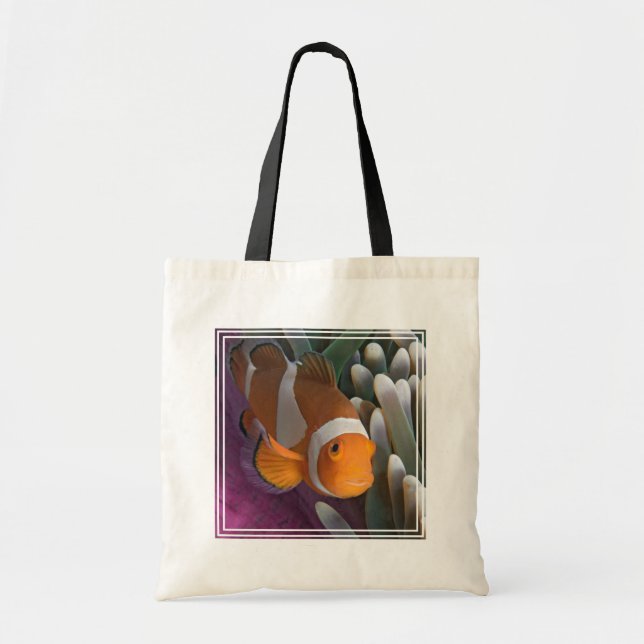 Tote Bag Poisson clown occidental (Devant)