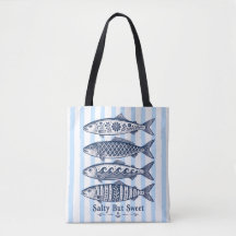 Poisson Marin à Rayure Bleue Salé Mais Sucré