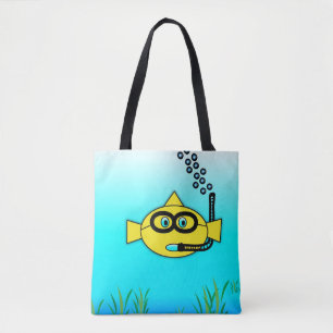 Tote Bag Poisson norkel