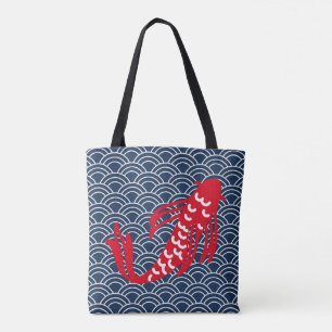 Tote Bag Poisson rouge Koi