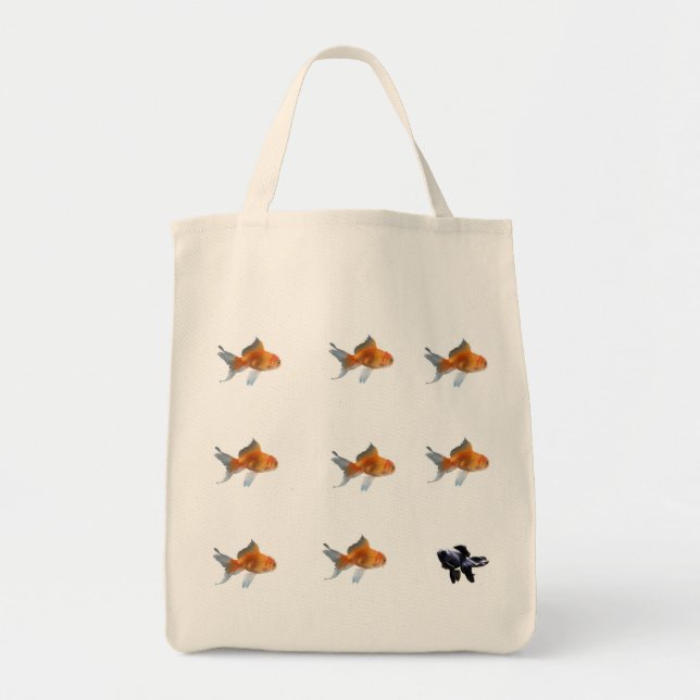 Tote Bag poisson rouge, poisson rouge, poisson rouge, (Devant)