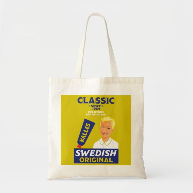 Tote Bag Poisson suédois smörgåskaviar Kaviar (Devant)