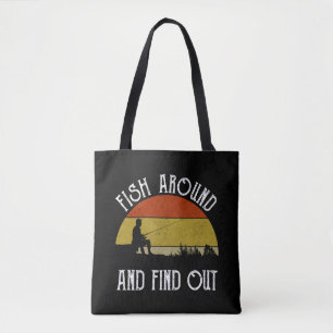 Tote Bag Poissons Autour Et Découvrez