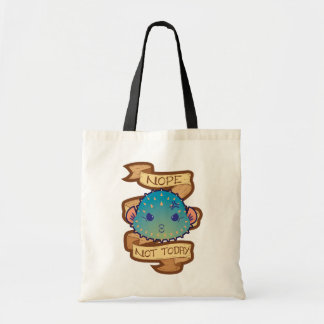 Tote Bag Poissons de décolleur de Nope pas aujourd'hui