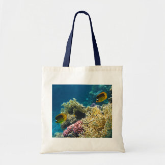 Tote Bag Poissons jaunes et noirs de papillon