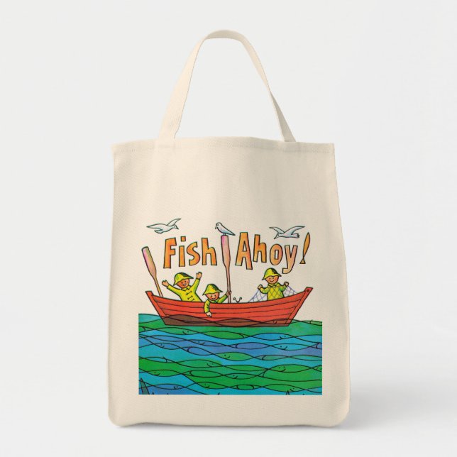 Tote Bag Poissons oh ! (Devant)