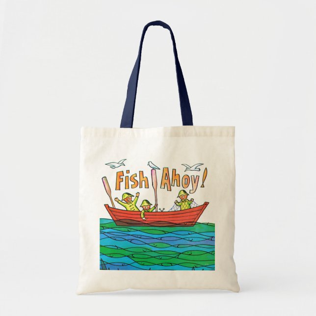 Tote Bag Poissons oh ! (Devant)