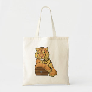 Tote Bag Poitrine au trésor de tigre