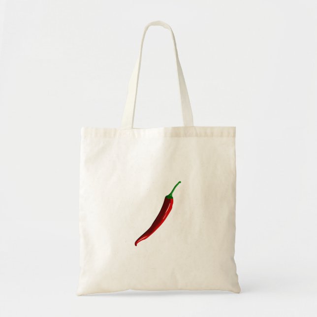 Tote Bag Poivre rouge chili (Devant)
