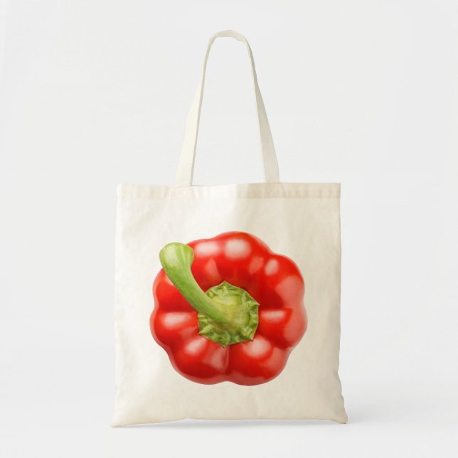 Tote Bag Poivron rouge (Devant)