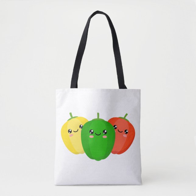 Tote Bag Poivrons doux (Devant)