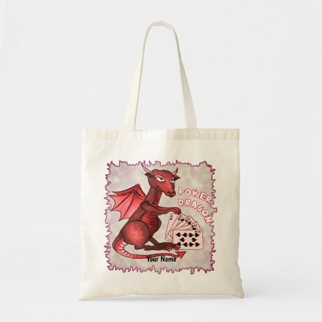 Tote Bag Poker Dragon  (Devant)