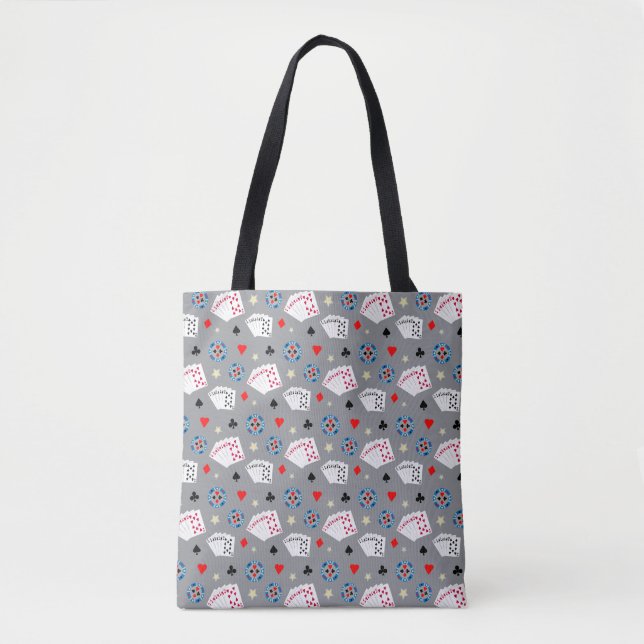 Tote Bag Poker Fun et Fantaisie (Devant)