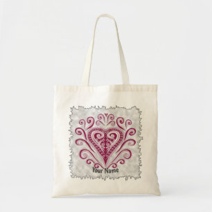 Tote Bag Poker Hearts