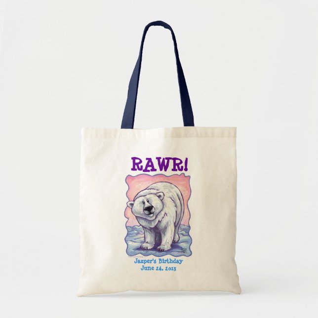 Tote Bag Polar Bear Party Centre Goody (Devant)