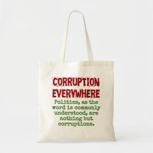 Tote Bag Politique Comme Le Mot Est Communément Compris - C