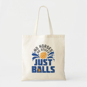 Tote Bag Polo D'Eau Pas De Chevaux Pas De Bâtons Juste Des