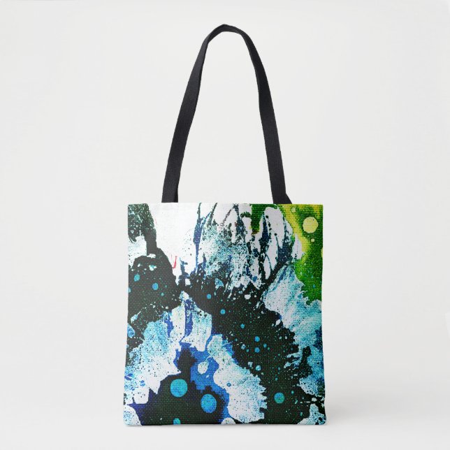 Tote Bag Polychromoptique #2C par Michael Moffa (Devant)