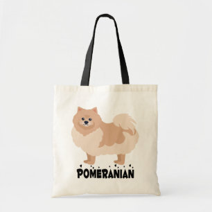 Tote Bag Pom Pom Puppy Dog Papa Secourt