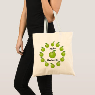 Tote Bag Pomme à temps, Granny Smith