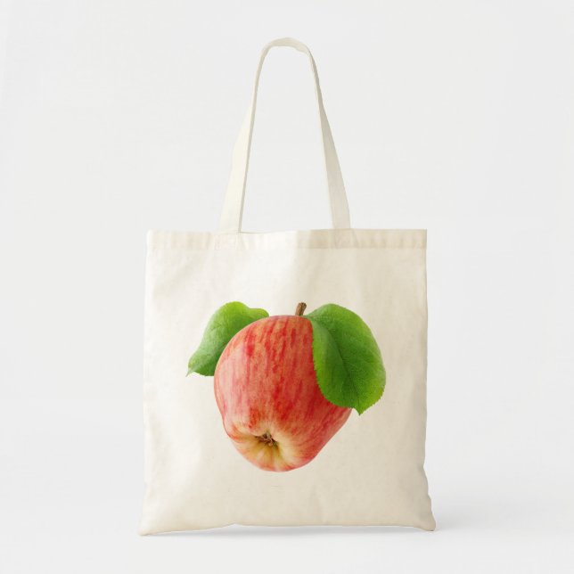 Tote Bag Pomme rouge (Devant)