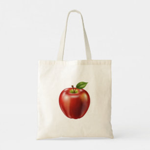 Tote Bag Pomme rouge fraîche