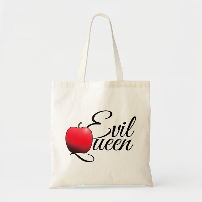Tote Bag Pomme rouge maléfique (Devant)