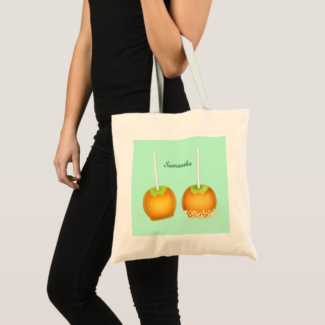 Tote Bag Pommes au caramel (Devant (produit))