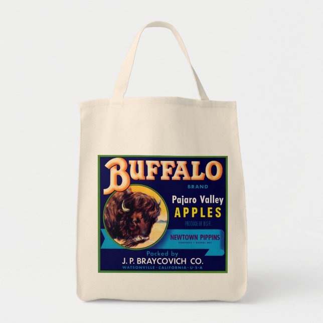 Tote Bag Pommes de buffle (Devant)