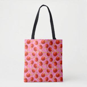 Tote Bag Pommes rouges