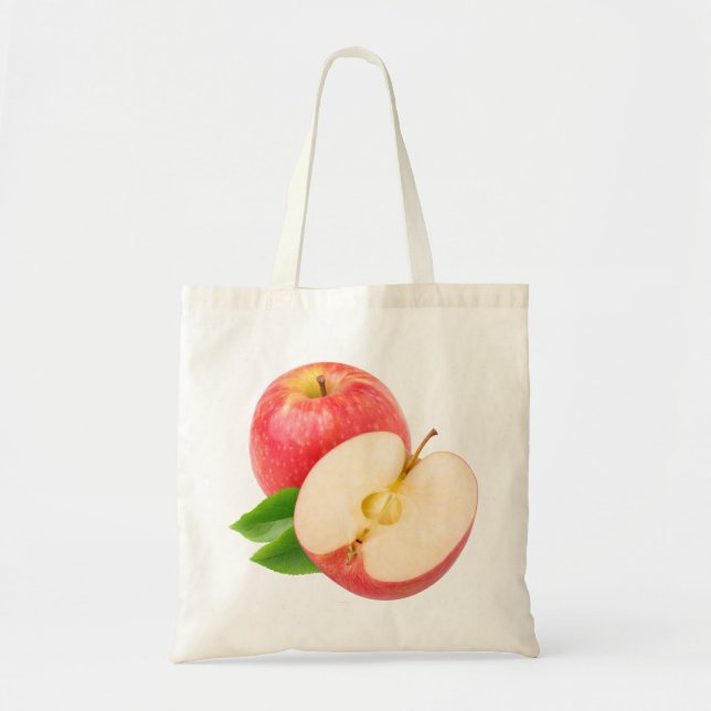 Tote Bag Pommes rouges (Devant)