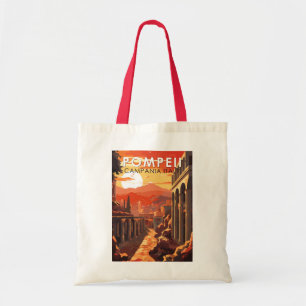 Tote Bag Pompeii Campanie Italie Travel Art Vintage