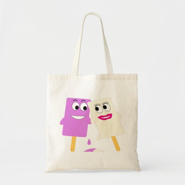 TOTE BAG POMPES À CRÈME DE GLACE (Devant)