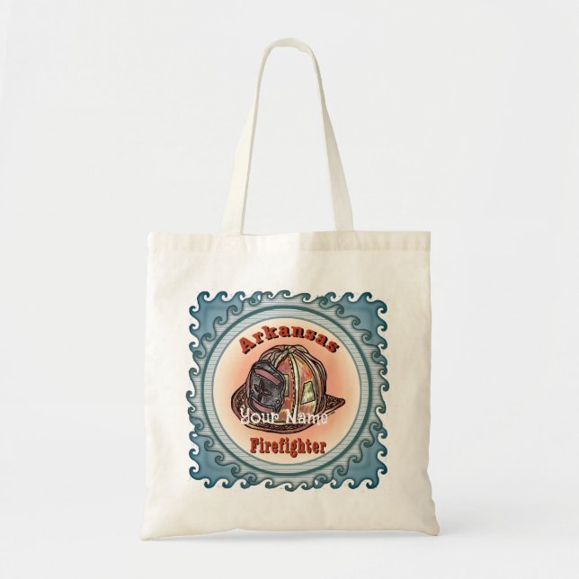 Tote Bag Pompier de l'Arkansas (Devant)
