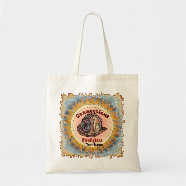 Tote Bag Pompier du Connecticut  (Devant)