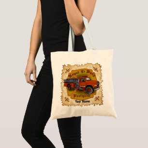 Tote Bag Pompiers Loyal Camion