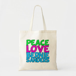 Tote Bag Ponceuses de Bernie d'amour de paix