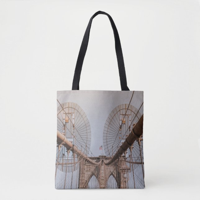 TOTE BAG PONT BROOKLYN NEW YORK (Devant)