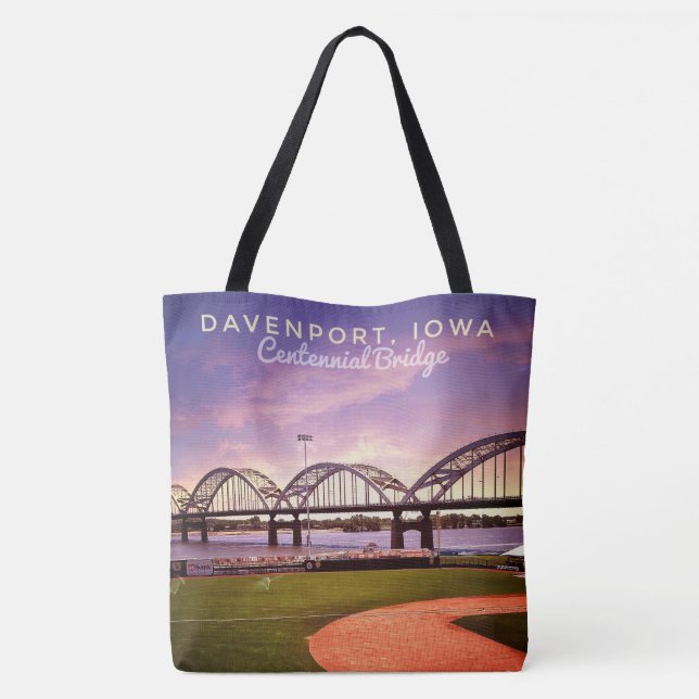 Tote Bag Pont centennal iconique grand Fourre-tout de (Dos)
