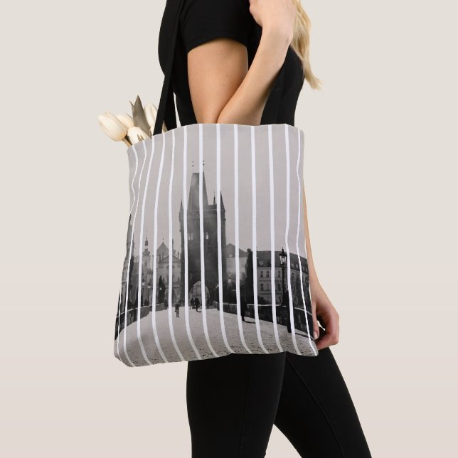 Tote Bag Pont Charles à Prague (De près)