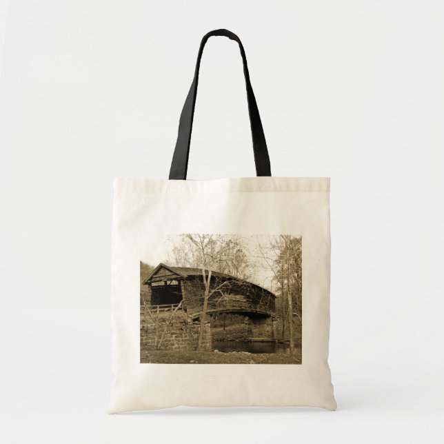 Tote Bag Pont couvert (Devant)