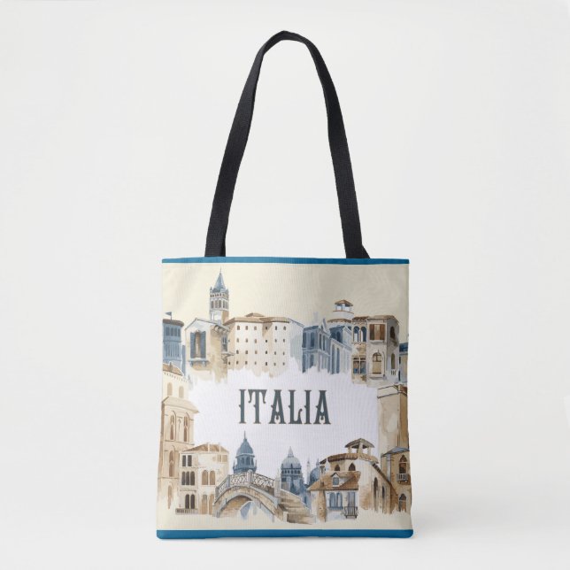 Tote Bag Pont d'architecture de Venise (Devant)