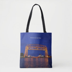 Tote Bag Pont d'ascenseur de Duluth et John aériens G.