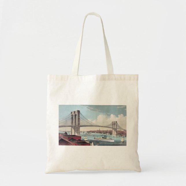 Tote Bag Pont de Brooklyn Fourre-tout (Devant)