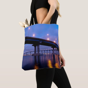 Tote Bag Pont du Coronado à Dusk
