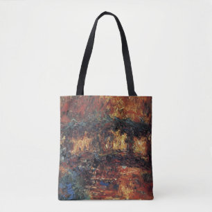 Tote Bag Pont Japonais par Claude Monet, Beaux-Arts Vintage