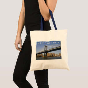 Tote Bag Pont Manhattan, East River New York City