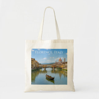 Tote Bag Ponte Vecchio Paysage Urbain Romantique