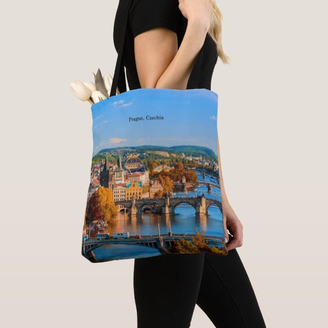 Tote Bag Ponts de Prague Czechia (De près)